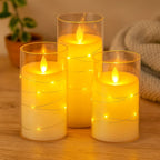 LumiCandle™ - Bougies LED Sans Flamme Télécommandées Réalistes