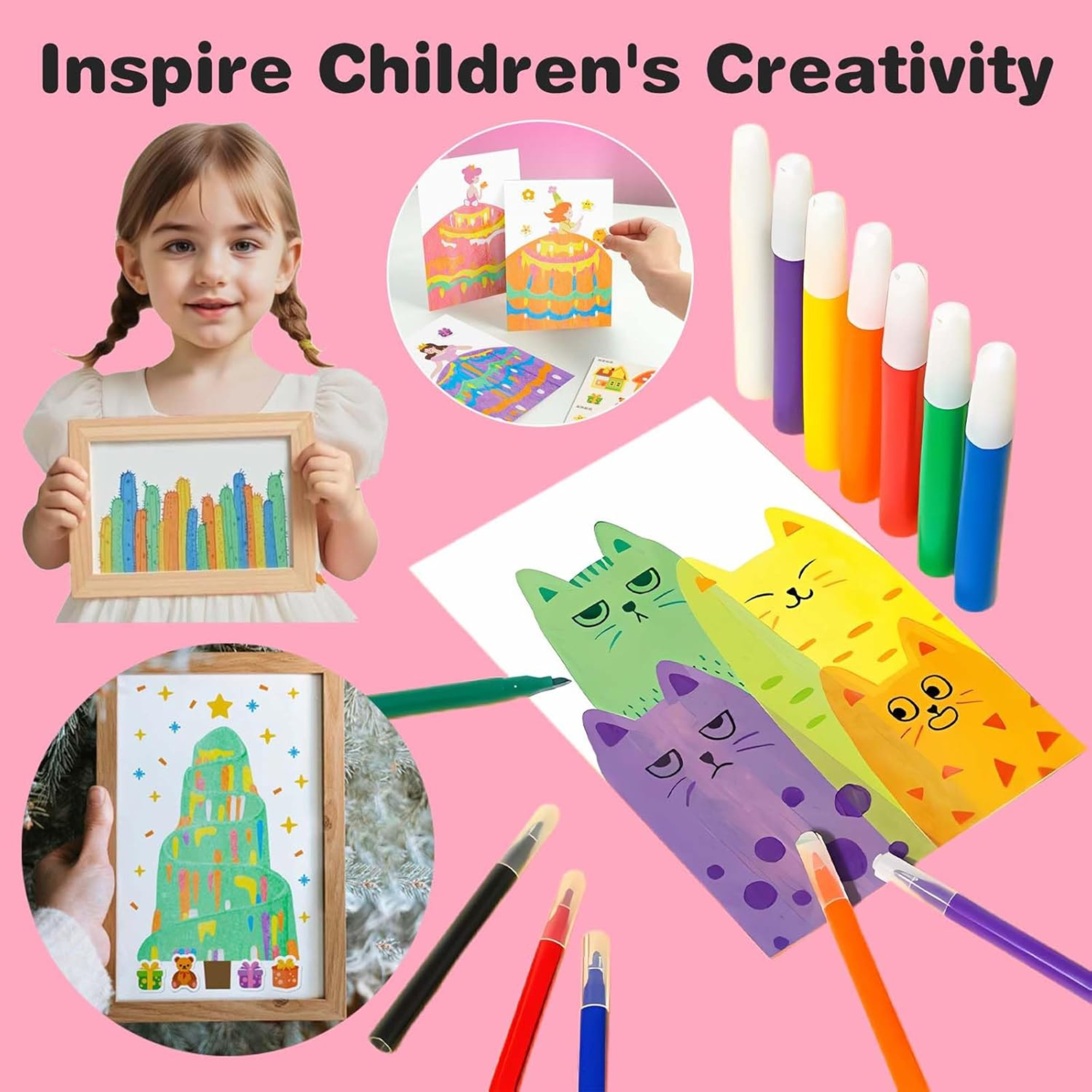 CreativeSprout - Plaisir artistique sans dégâts qui renforce la confiance des enfants