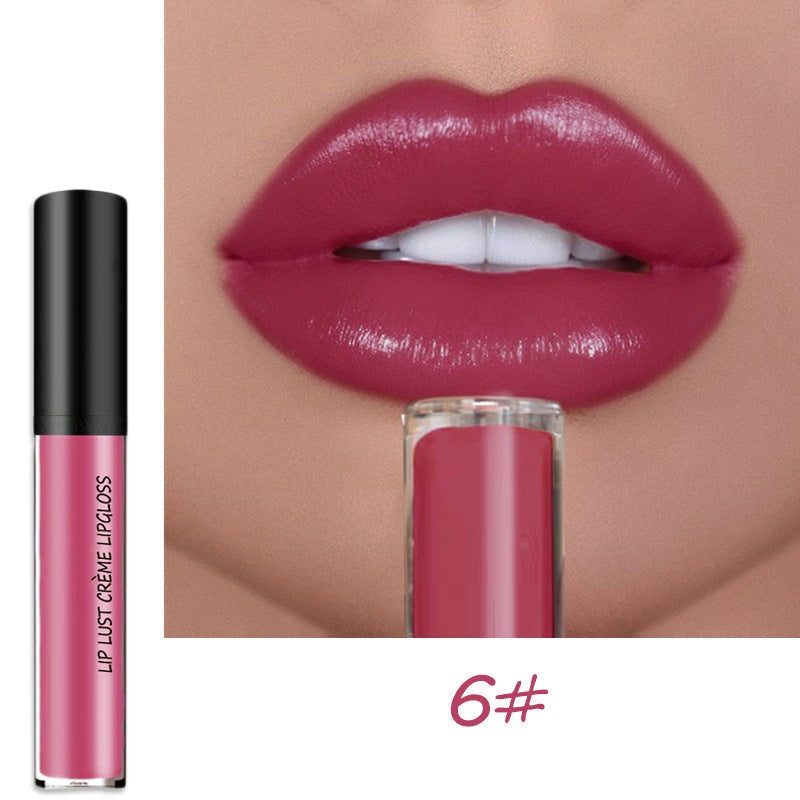 LumiLuxe - Gloss à Lèvres Imperméable 12 Teintes Métalliques