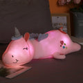 Veilleuse Licorne en Peluche pour Enfants | Lumière LED Arc-en-ciel | Peluche Douce de 60 cm | Compagnon Réconfortant pour le Sommeil