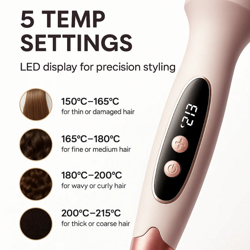 VoluGlow - Cheveux Plein Volume Immédiat, Rebonds Parfaits Sans Frizz ni Dommages