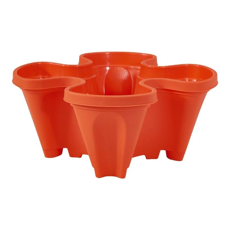 Tour de Plantes Verticale | Design Empilable à 4 Niveaux | Irrigation Intégrée | Gain de Place