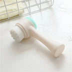 Brosse de Nettoyage Visage | Exfoliation Double-Face | Poils en Silicone | Élimination des Points Noirs