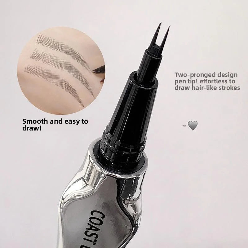Stylo à sourcils liquide | Double embout de précision | Résistant à l'eau et anti-bavure | Aspect naturel