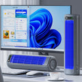 Climatiseur portable | Sans fil bureau et murale | Batterie 12 heures | Refroidissement compact