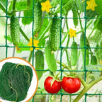 Filet de treillis de jardin | Polyester robuste | Maille carrée pour plantes grimpantes et légumes