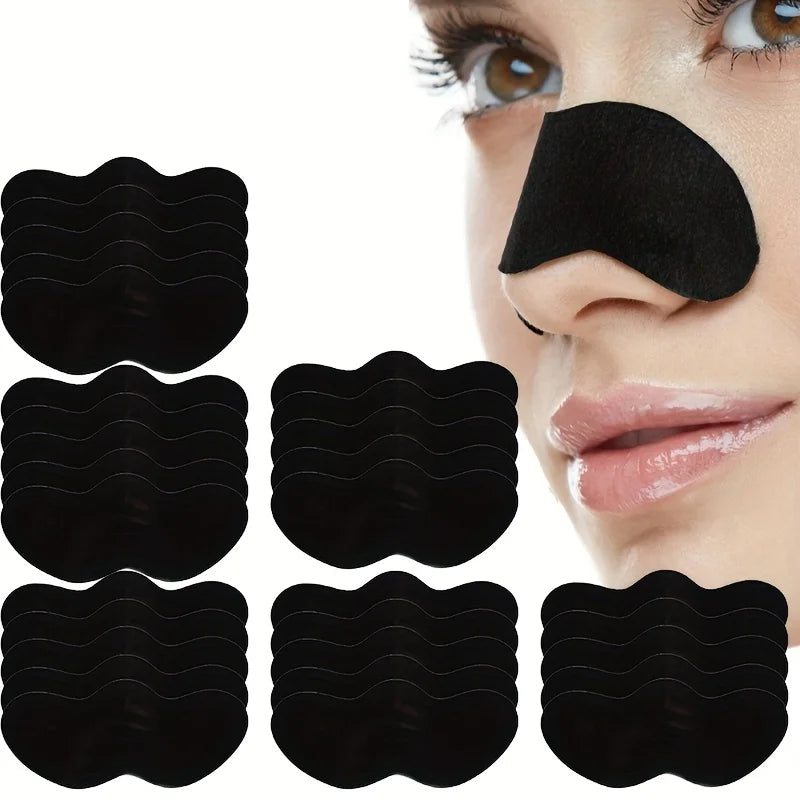 Bandes pour pores du nez | Nettoyage en profondeur élimination des points noirs | 50 pièces
