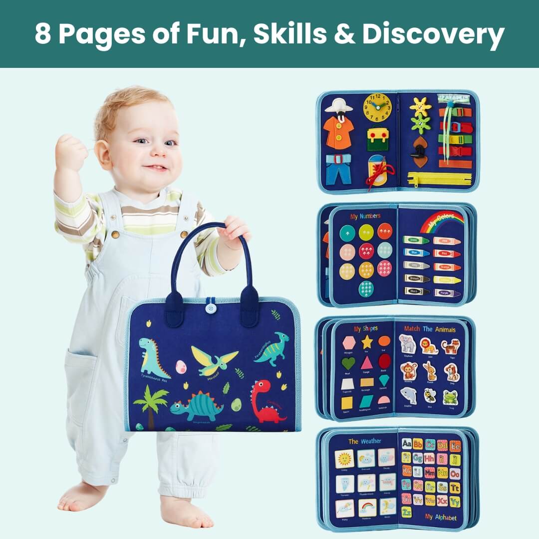 TodyJoy - Tableau d'Activités Montessori pour Tout-Petits