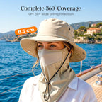 Chapeau anti-UV SunGuardPro – Protection solaire 360°