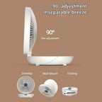 BreezeFlex - Air frais immédiat partout avec confort portable et silencieux