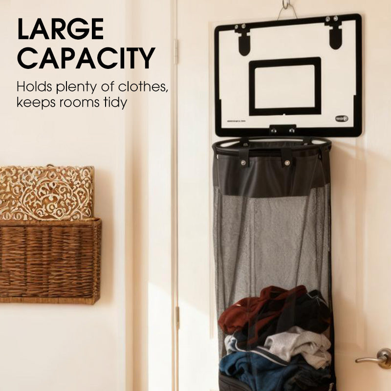 Panier à linge de porte utilisé pour jeter des vêtements facilement