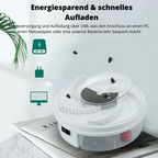 Piège à insectes domestique | Design rotatif silencieux | 5 stations d’appât | Sans produits chimiques