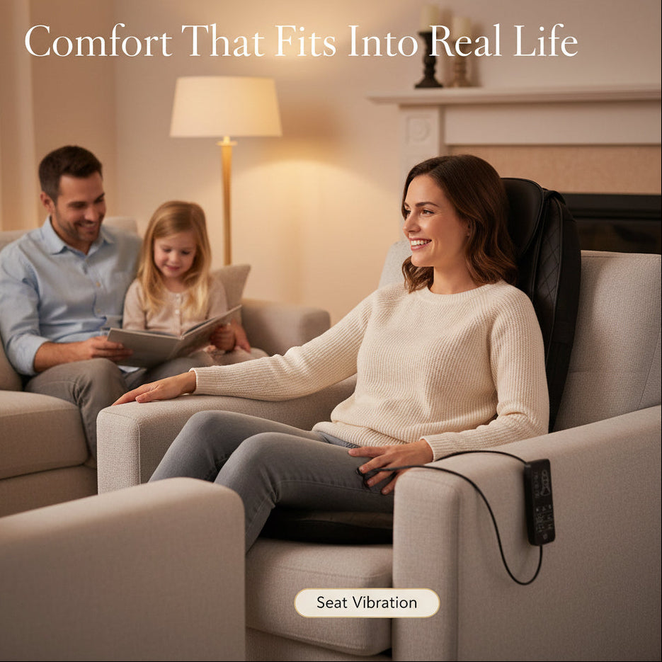 RelaxEase - Soulager les douleurs dorsales avec un massage chauffant intense