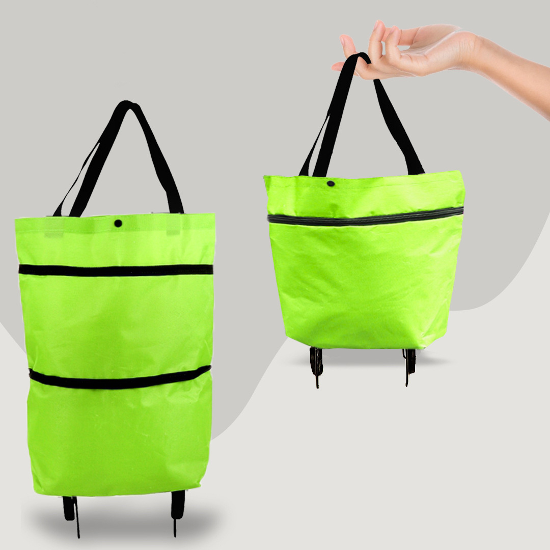 Chariot de courses 2-en-1 Velocaddie avec sac intégré et roulettes