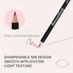Contour des lèvres | Mat waterproof, Formule longue tenue | Précision crémeuse, Sans transfert | 6 teintes
