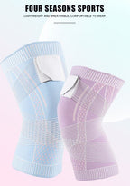 Housse Genouillère Sport Tissu 3D Soutien Actif Respirant