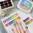 Ensemble de vernis à ongles 9 couleurs pour techniciens et débutants | Gel dégradé à haute saturation | Teintes pour manucure française