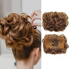 VolumeVibe - Chignon Pré-Coiffé Volumeux avec Peigne Intégré