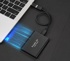 SSD Externe Portable | Jusqu'à 1000 Mo/s | USB-C Plug & Play | Design Compact Résistant aux Chocs