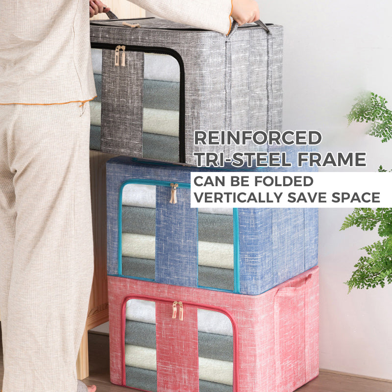 Boîte de rangement pliable idéale pour organiser les vêtements