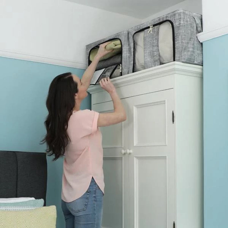 Solution de rangement visible pour chambre, dressing ou placard