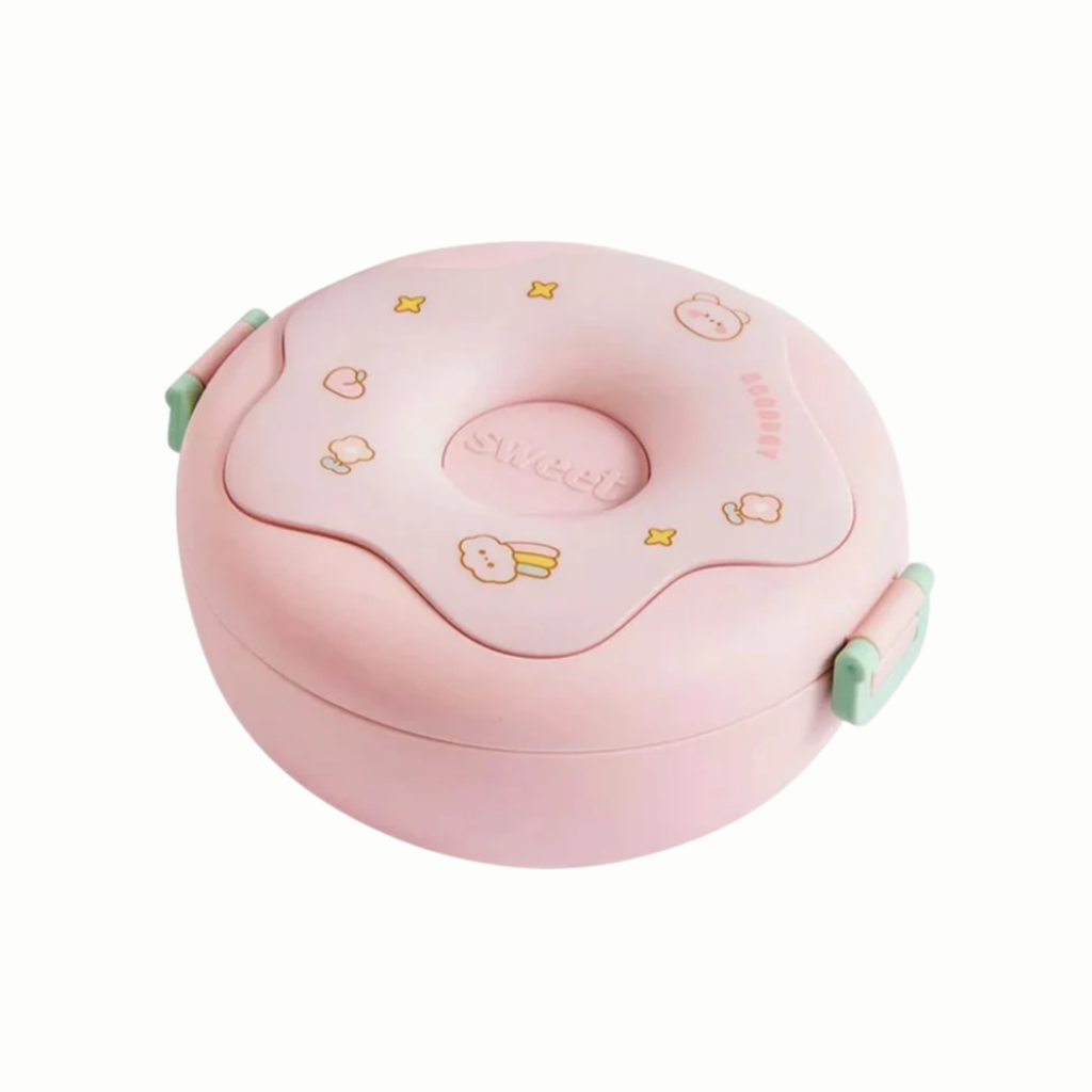 Boîte repas Lunovia 3 compartiments pour déjeuner au bureau ou à l'école