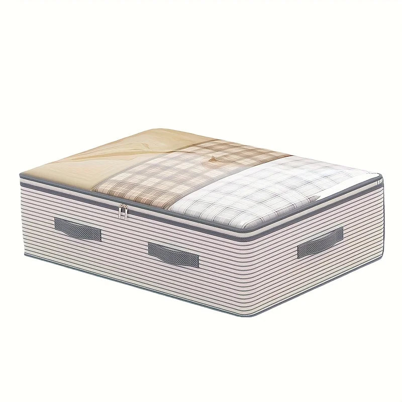 Vue du sac de rangement compact pour placard ou sous le lit