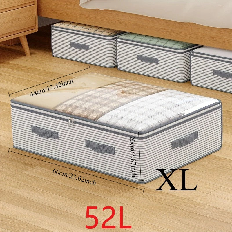 Sac de rangement pliable pour optimiser l’espace de la chambre
