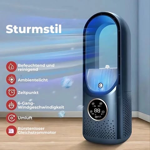 Climatiseur de table sans pales – USB silencieux