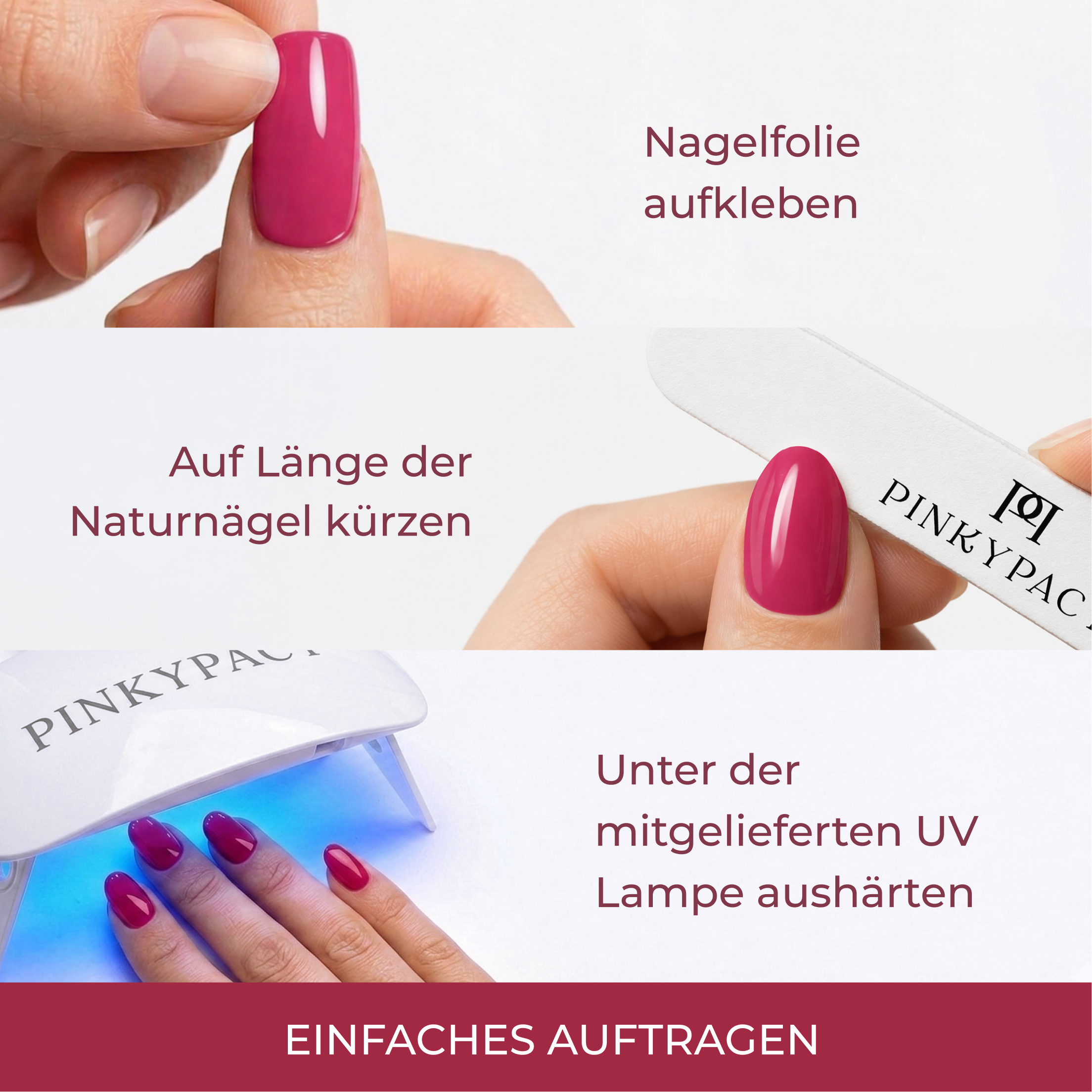 Kit de soin des ongles Lumévia pour une routine beauté à la maison