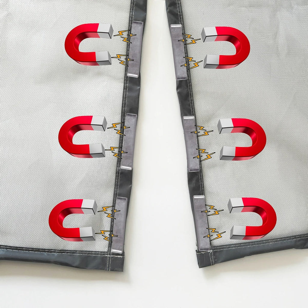 Moustiquaire de porte Airmora adaptée pour terrasse et ventilation de la maison
