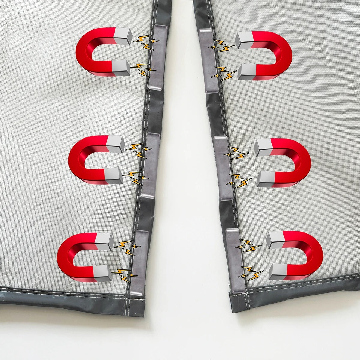 Moustiquaire de porte Airmora adaptée pour terrasse et ventilation de la maison