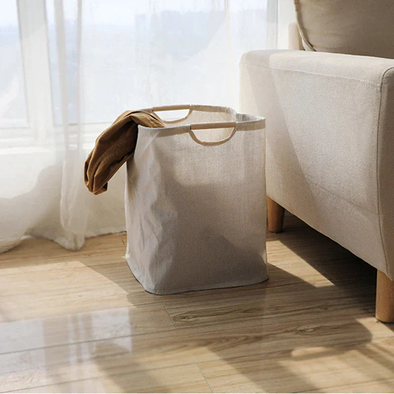 Panier à linge pour chambre ou salle de bain avec design sobre