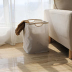 Panier à linge pour chambre ou salle de bain avec design sobre