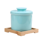 Design élégant du beurrier en céramique Beurélia dans une cuisine