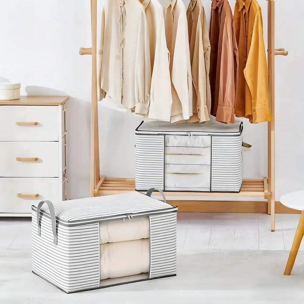 Sac de rangement souple Rangova ouvert pour montrer son grand volume