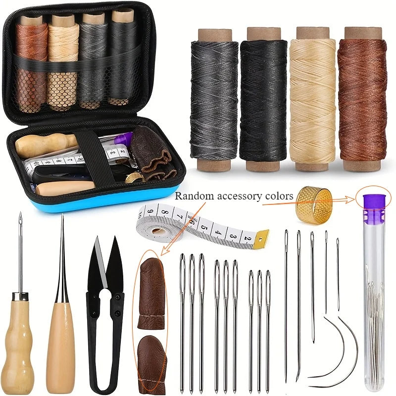 Accessoires de couture pour réparer sacs, chaussures et articles en cuir