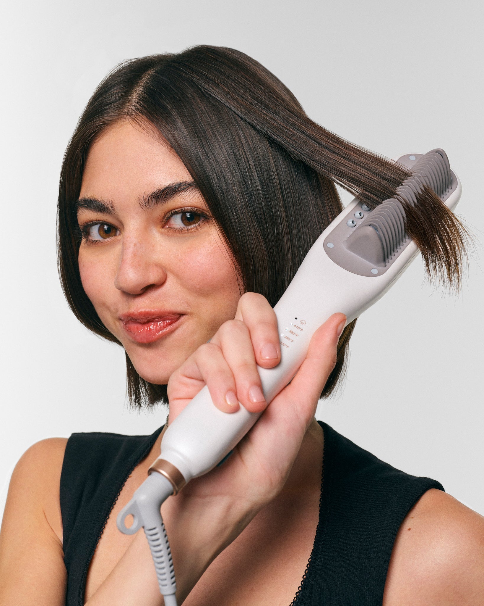 SteamLine Pro™ - Obtenez des Cheveux Lisses de Salon en 10 Minutes Sans Dommages Thermiques