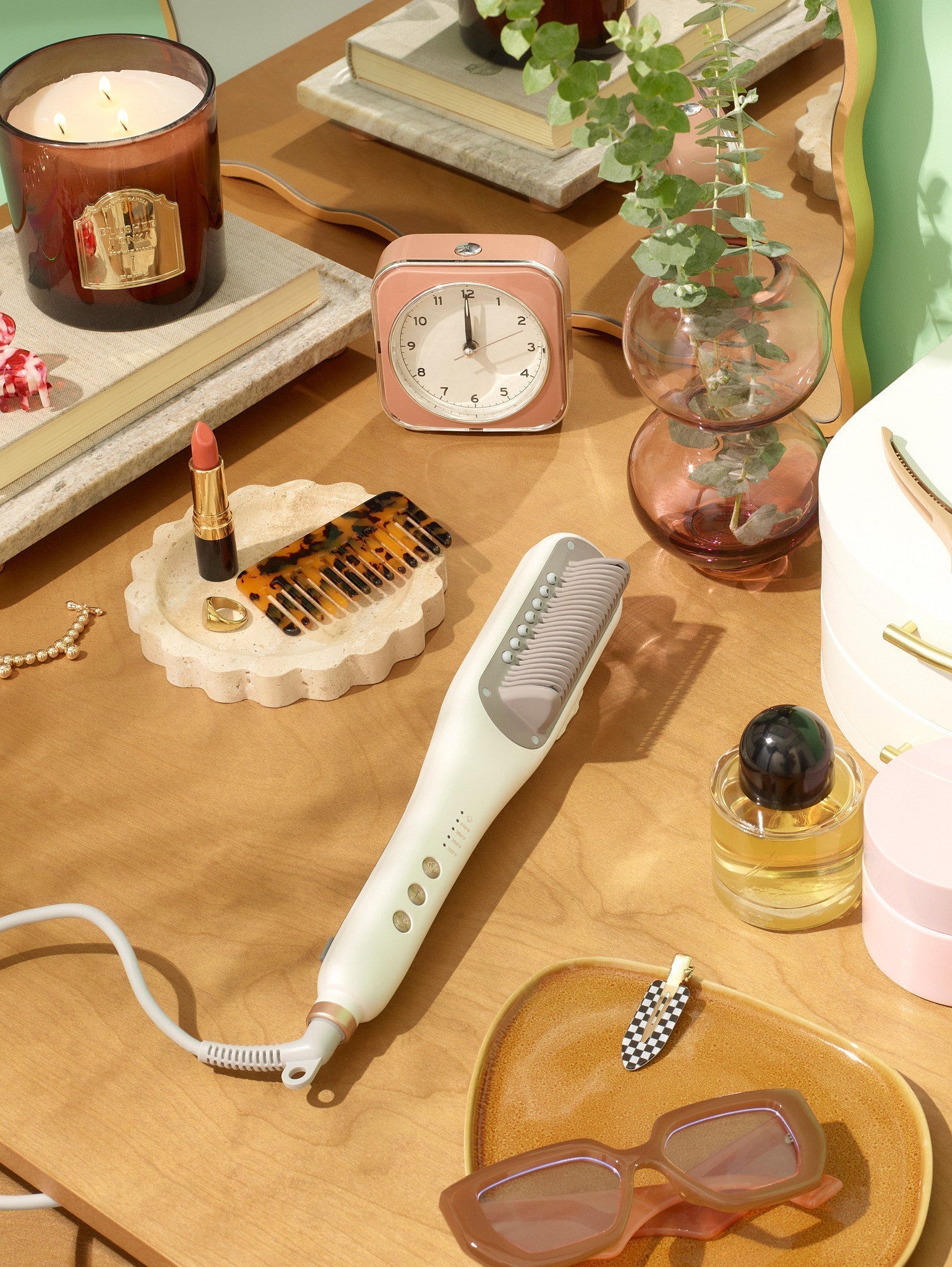 SteamLine Pro™ - Obtenez des Cheveux Lisses de Salon en 10 Minutes Sans Dommages Thermiques