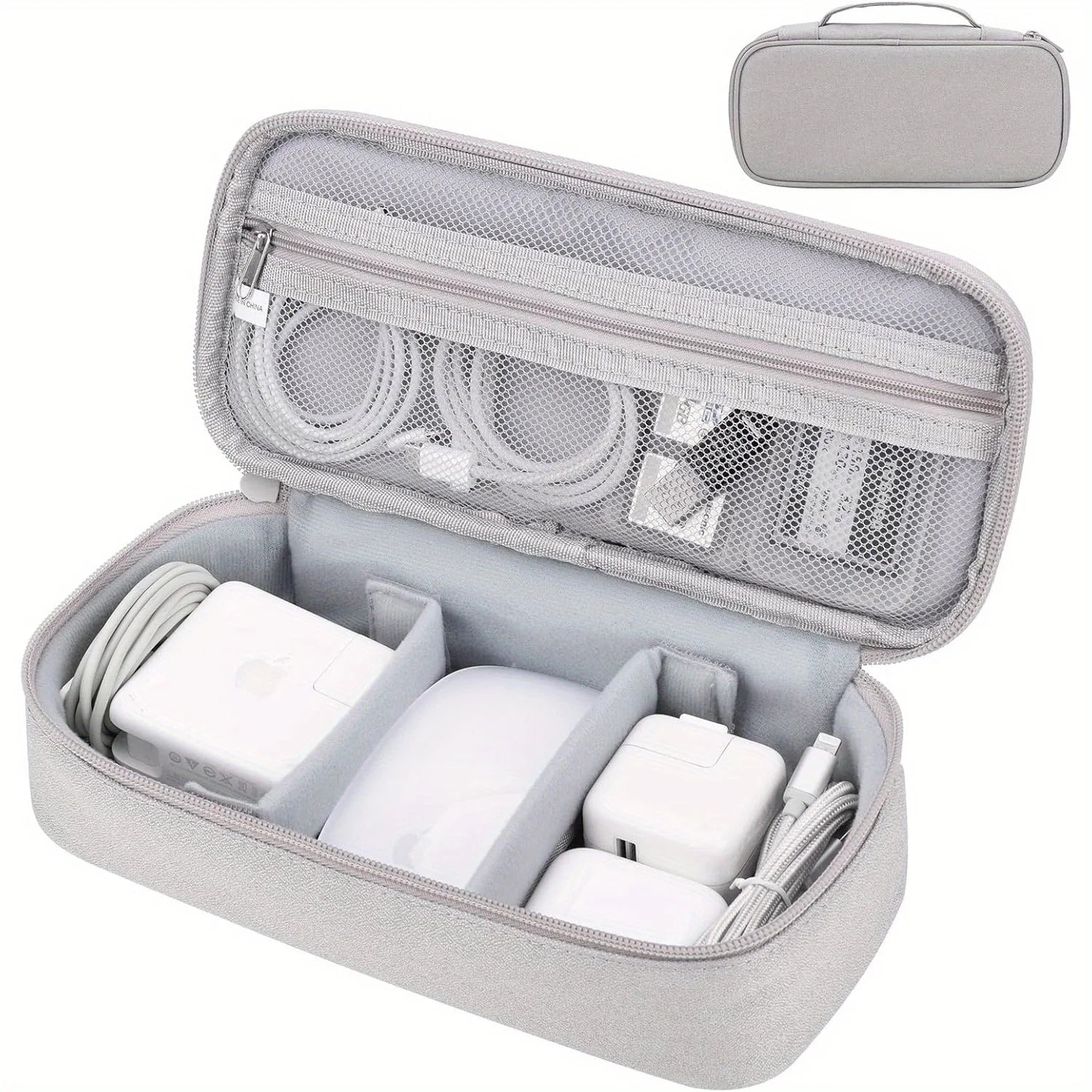 Organiseur de voyage fermé au format compact pour valise ou sac