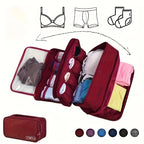 Organisateur de valise Veloura en situation pour un bagage bien organisé