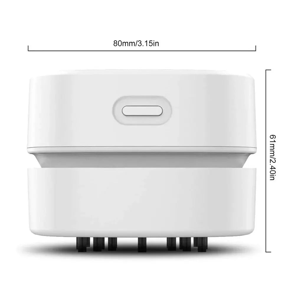 Aspirateur de bureau Clariqo compact avec ses accessoires