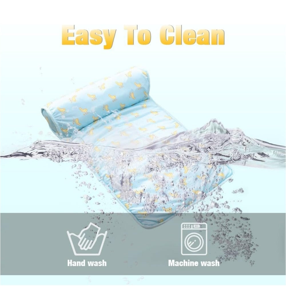 Détail du tissu respirant du tapis rafraîchissant pour animal