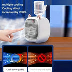 Refroidisseur d'air compact Brisora vu de face avec grille avant