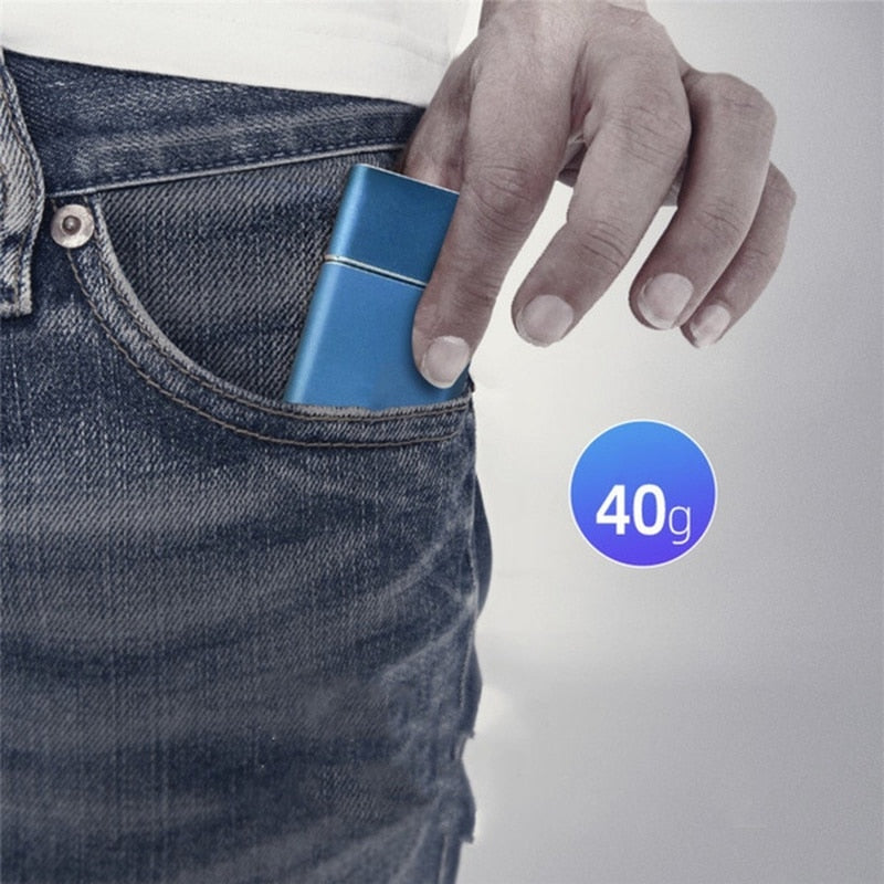 SSD portable Nexorio compact en aluminium adapté au stockage mobile