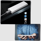 Présentation du SSD portable Nexorio USB-C avec finition métallique élégante
