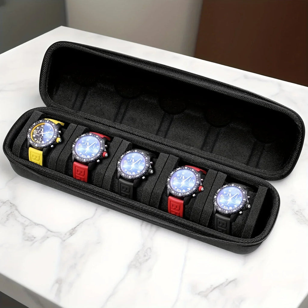 Étui rigide Horvexo pour ranger et protéger 5 montres