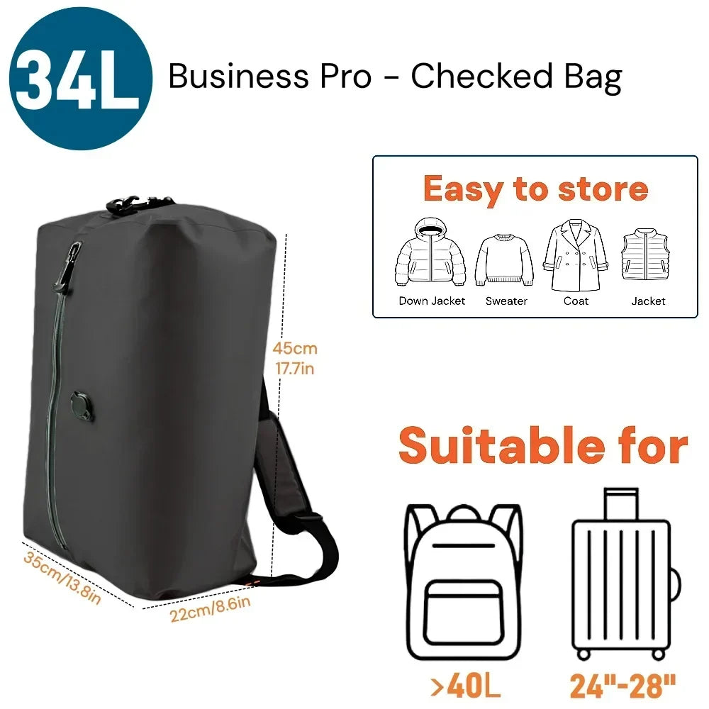 Sac Velcero compact de rangement pour gagner de la place facilement