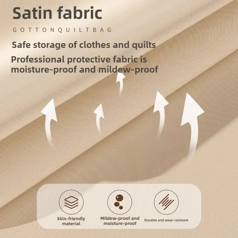 Sac de rangement sous vide compressant des textiles pour un stockage compact
