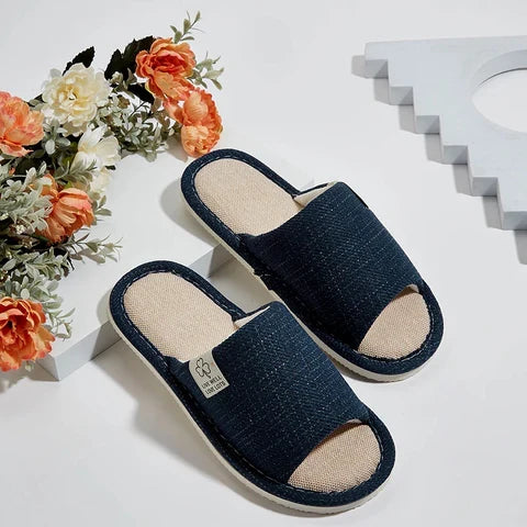 Chaussons respirants Nuvelya pour la maison, vue de dessus